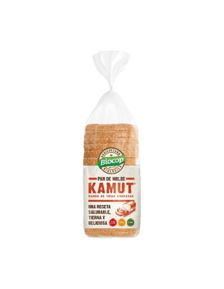 Pan de Molde Blando Kamut Blanco 400 g Biocop