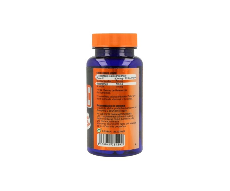 Vitamina C 60 cápsulas Mega Plus