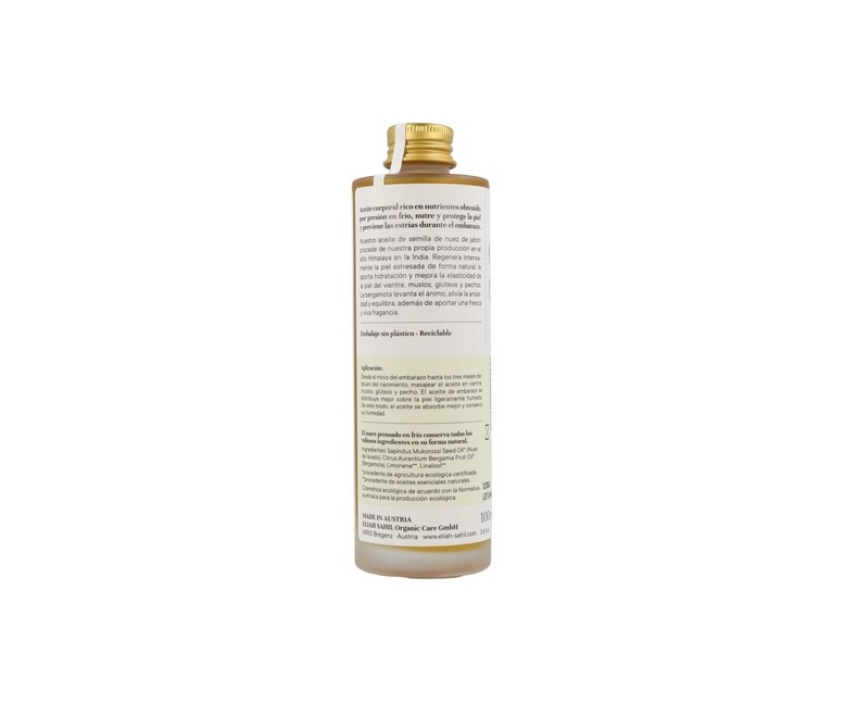 Aceite Para Embarazadas Con Bergamota 50 ml (Bergamota) Eliah Sahil