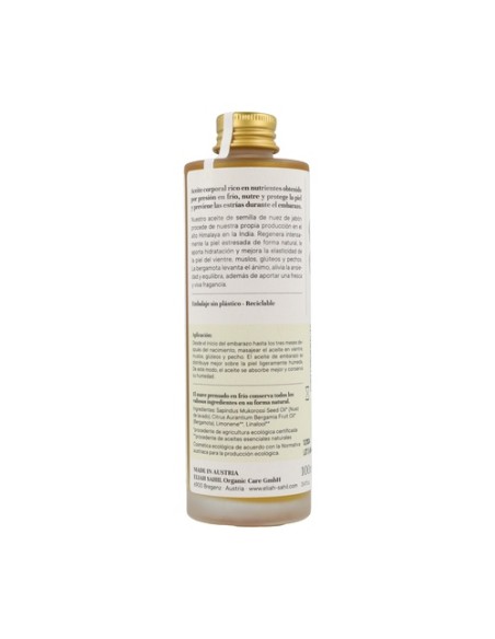 Aceite Para Embarazadas Con Bergamota 50 ml (Bergamota) Eliah Sahil