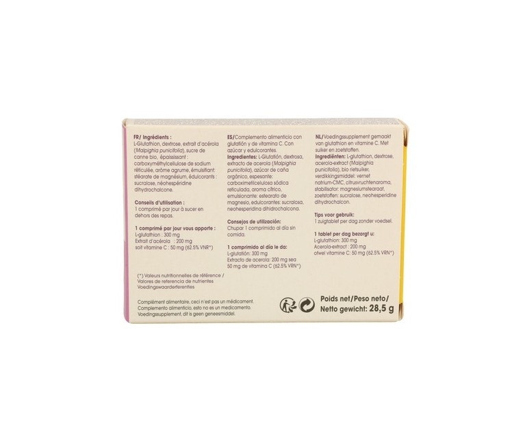 Glutation Fort 300 Mg. 30 comprimidos Fenioux