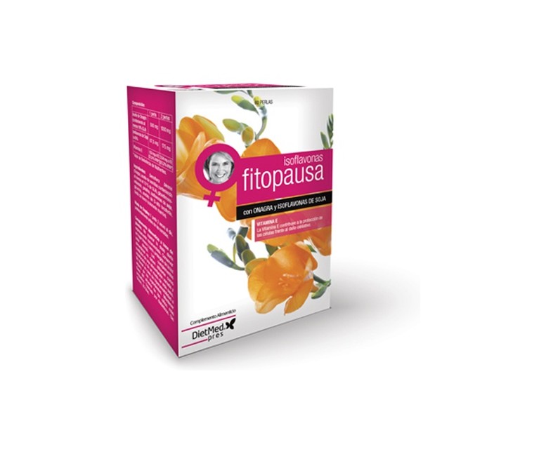 Fitopausa con isoflavonas 60 perlas Dietmed