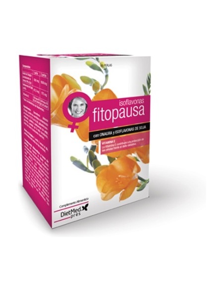 Fitopausa con isoflavonas 60 perlas Dietmed