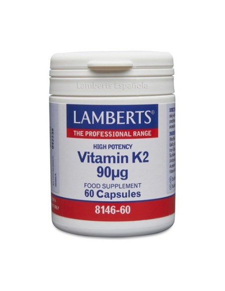 Vitamina K2 60 cápsulas Lamberts