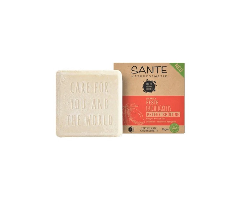 Acondicionador sólido mango y aloe vera bio 60 g Sante