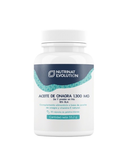 Aceite de onagra 1300 mg 30 perlas Nutrinat Evolution
