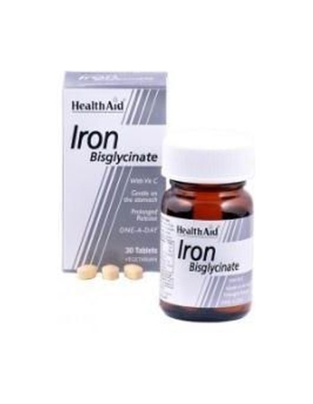 Hierro Vitamina C 30 comprimidos Health Aid
