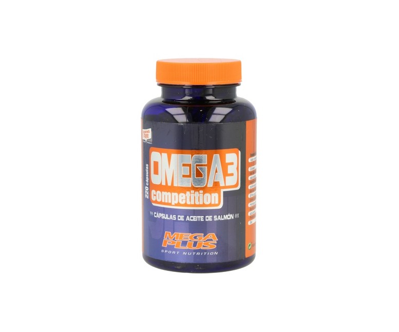 Omega 3 Competition 220 cápsulas Mega Plus
