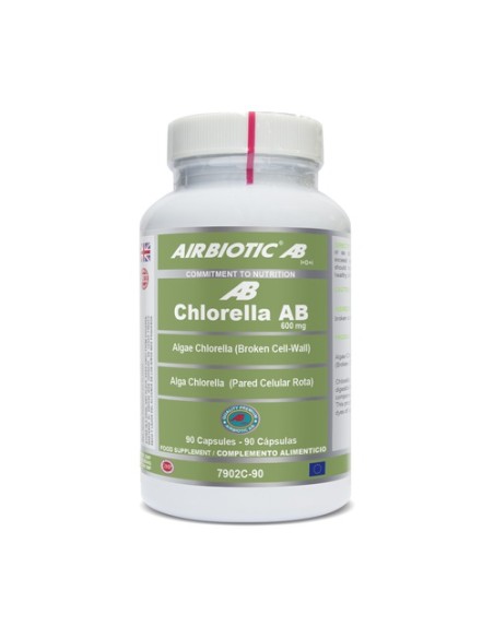 Chlorella Ab 90 cápsulas de 600mg Airbiotic
