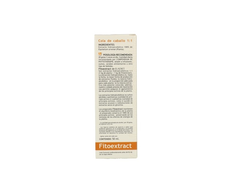 Extracto de Cola Caballo 50 ml Eladiet