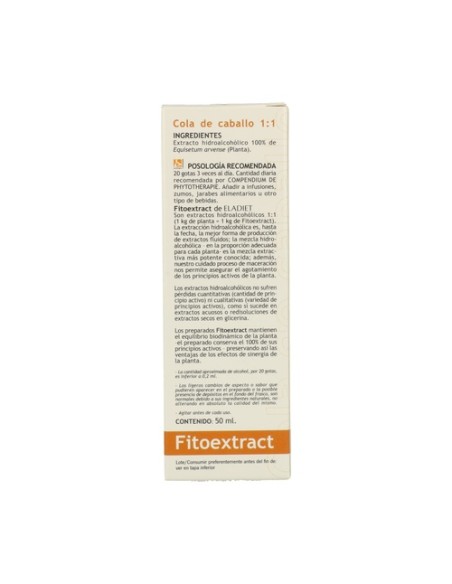 Extracto de Cola Caballo 50 ml Eladiet