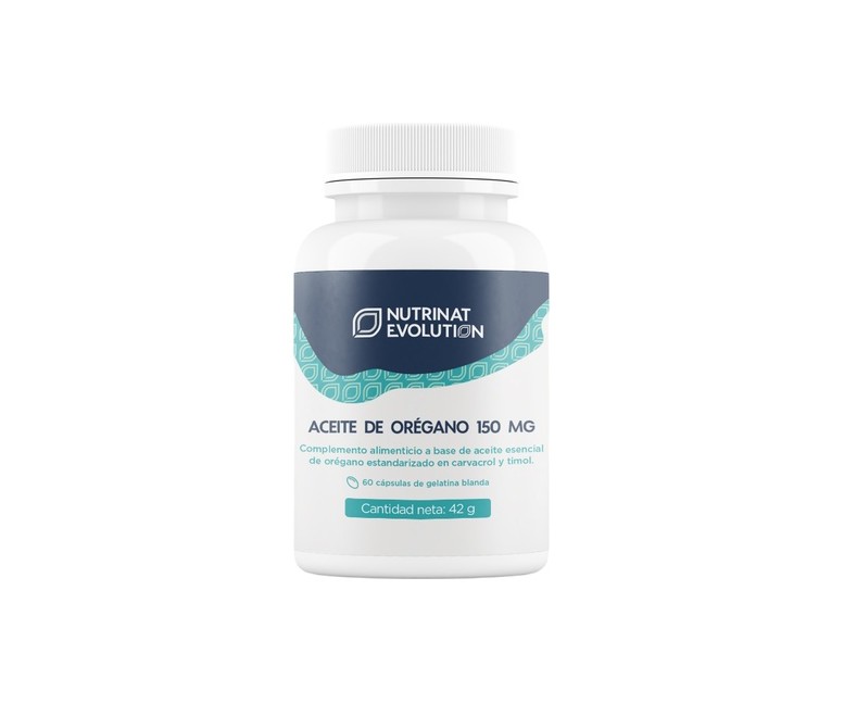 Aceite de orégano 150 mg con carvacrol 60 cápsulas Nutrinat Evolution