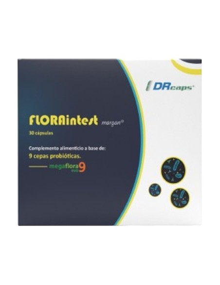 Floraintest probiótico gastrorresistente 30 cápsulas Margan