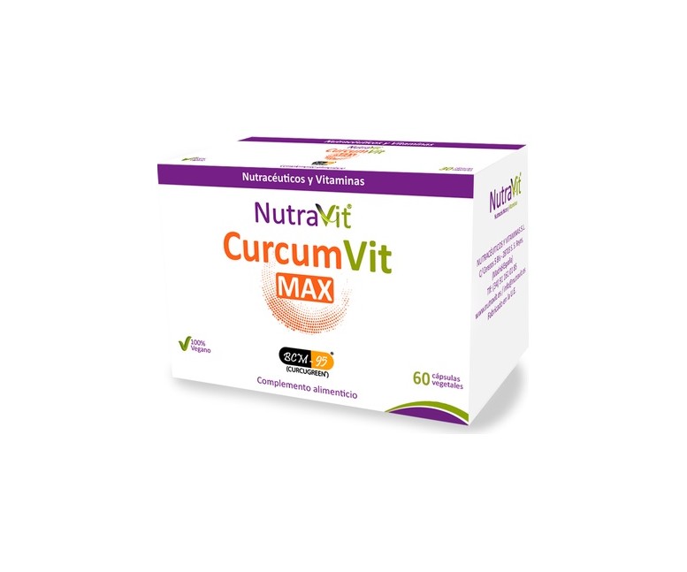 Curcumvit Max BCM-95 60 cápsulas de 720mg NutraVit