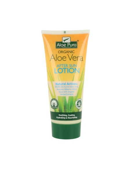 Loción After Sun Aloe Vera 200 ml de gel Aloe Pura