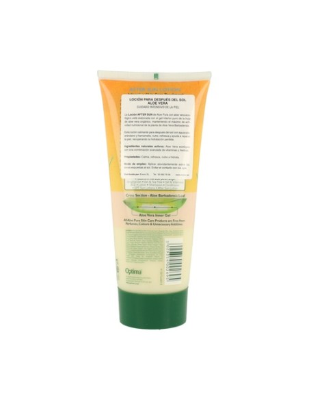 Loción After Sun Aloe Vera 200 ml de gel Aloe Pura