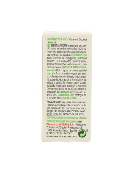 Aceite Esencial de Ylang Ylang 5 ml (Ylang-Ylang) Esential Aroms