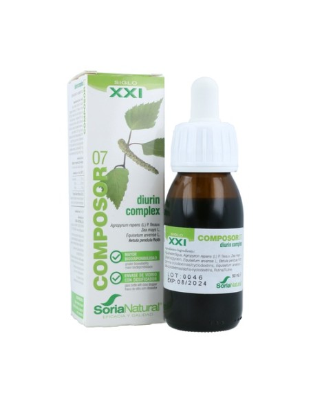Composor 7 Diurin Complex Fórmula XXI 50 ml Soria Natural