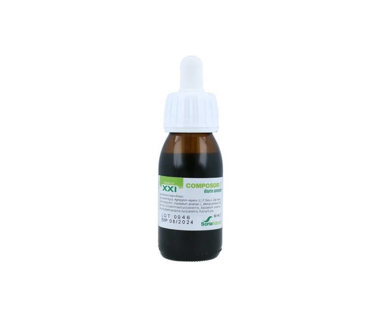 Composor 7 Diurin Complex Fórmula XXI 50 ml Soria Natural