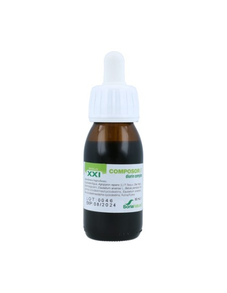Composor 7 Diurin Complex Fórmula XXI 50 ml Soria Natural