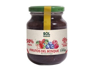 Mermelada de frutas del bosque con sirope de agave Bio