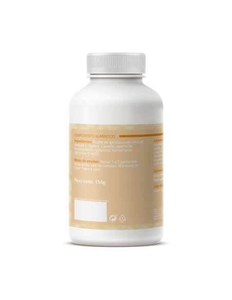 Ajo Macerado 220 perlas de 700mg Sotya