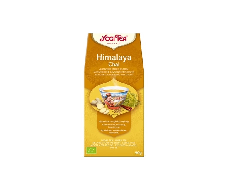Infusión ayurvédica Himalaya Chai 90 g Yogi Tea
