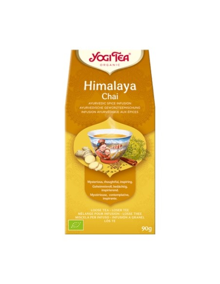 Infusión ayurvédica Himalaya Chai 90 g Yogi Tea