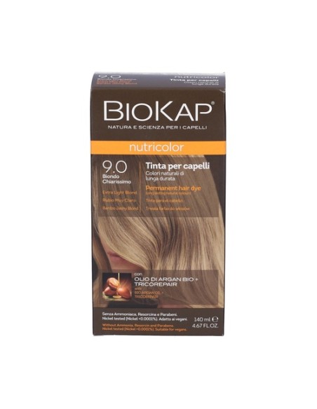 Tinte Nutricolor Rubio Muy Claro 9.0 140 ml Biokap