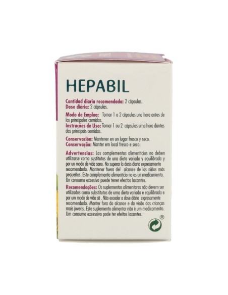 Phytocomplex Hepabil 45 cápsulas Waydiet