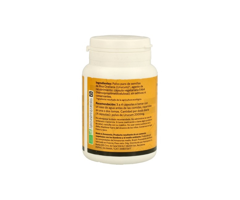 Dieu Soleil (Urucum) 90 cápsulas Serpens-Aborigen