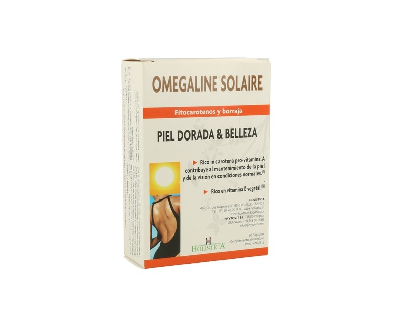 Omegaline Solar 60 cápsulas Holistica