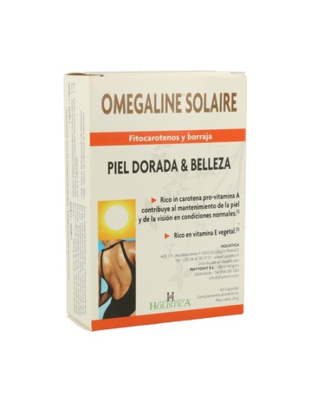 Omegaline Solar 60 cápsulas Holistica