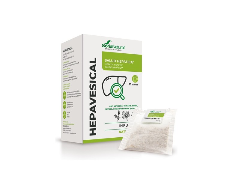Natusor Infusiones 1 Hepavesical 20 bolsitas infusoras Soria Natural