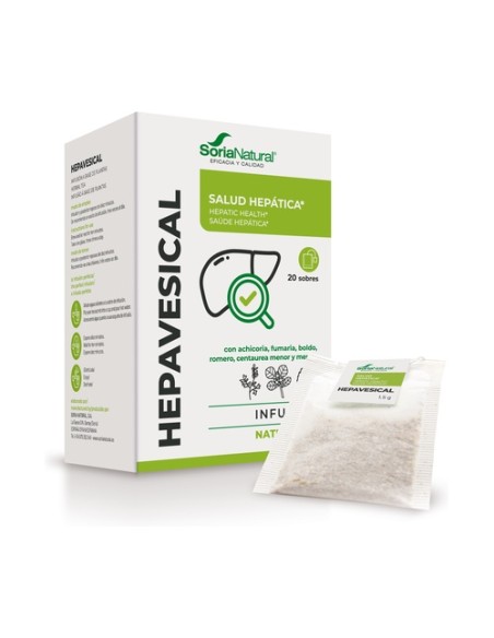 Natusor Infusiones 1 Hepavesical 20 bolsitas infusoras Soria Natural