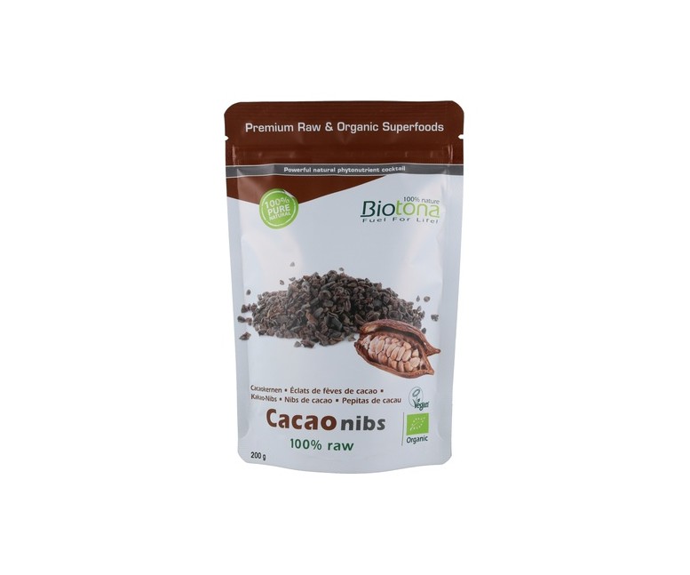 Cacao Nibs Bio 200 g Biotona