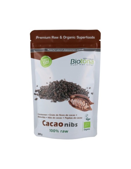 Cacao Nibs Bio 200 g Biotona