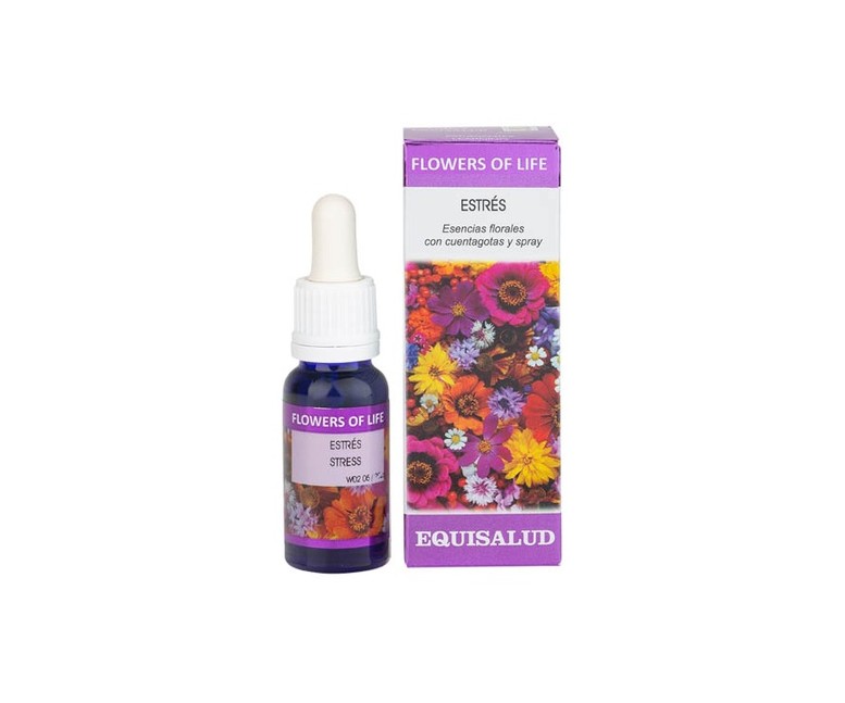 Flower of Life Estres 15 ml de elixir floral Equisalud