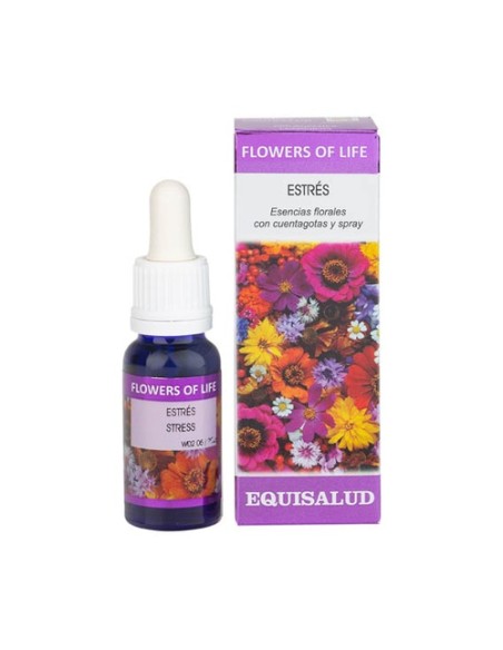 Flower of Life Estres 15 ml de elixir floral Equisalud