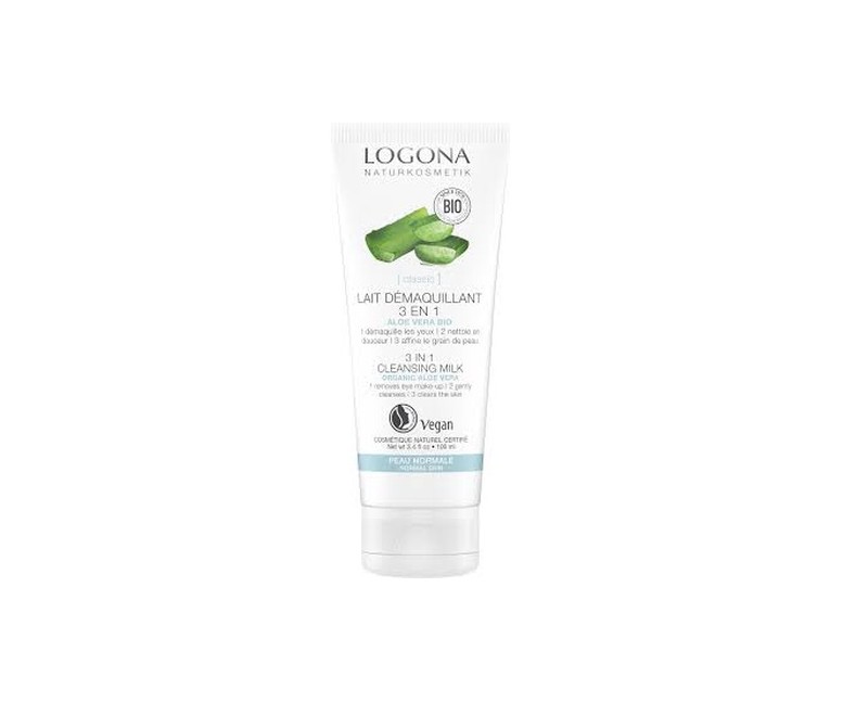Leche Limpiadora 3 En 1 Aloe Vera 100 ml Logona