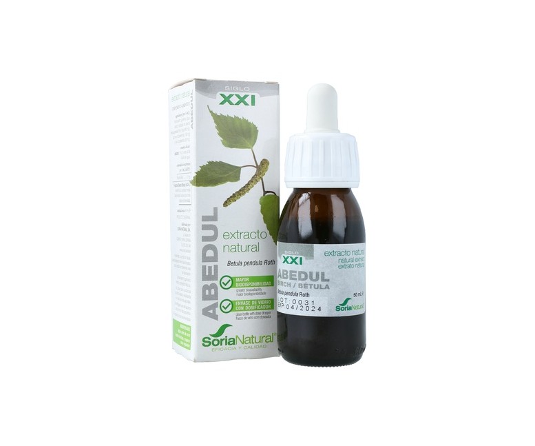 Extracto de Abedul (Fórmula XXI) 50 ml Soria Natural