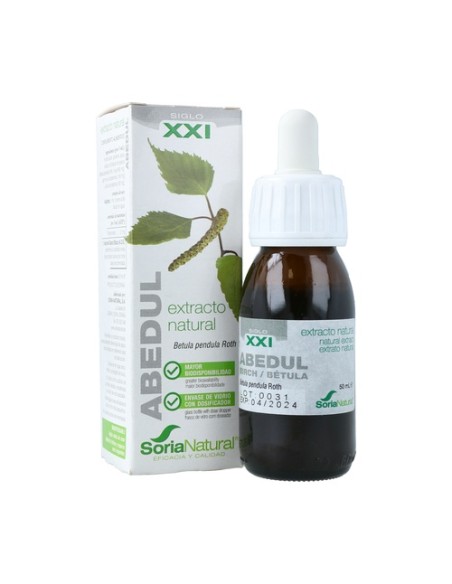 Extracto de Abedul (Fórmula XXI) 50 ml Soria Natural