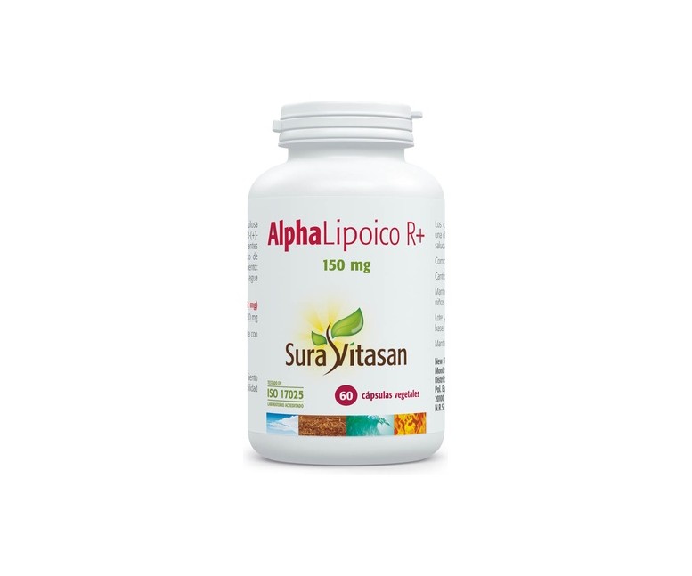 Alpha Lipoico R+ 60 cápsulas Sura Vitasan