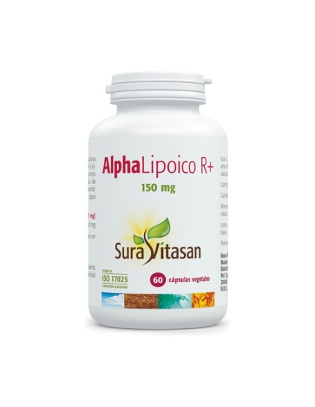 Alpha Lipoico R+ 60 cápsulas Sura Vitasan