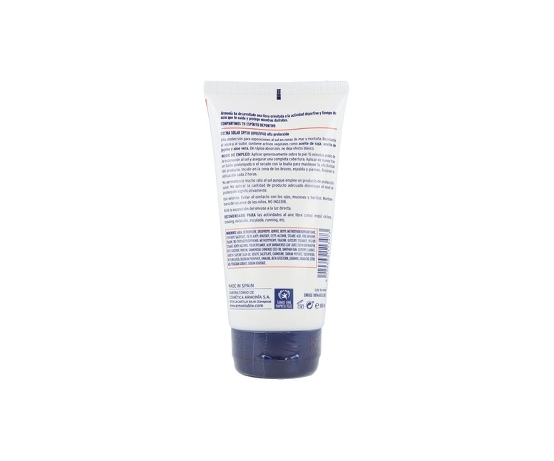 Crema Solar SPF50+ 150 ml de crema Armonia