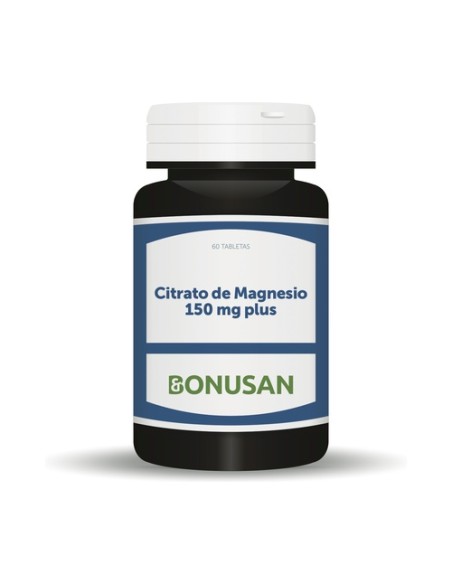 Citrato de Magnesio 60 comprimidos de 150mg Bonusan