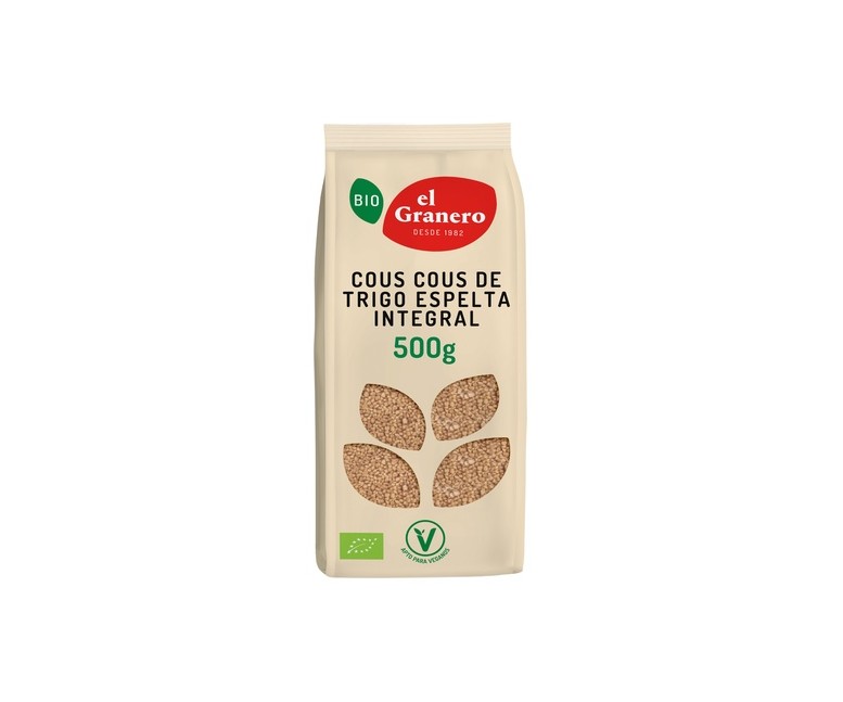 Cous Cous Espelta Integral Bio 500 g El Granero Integral