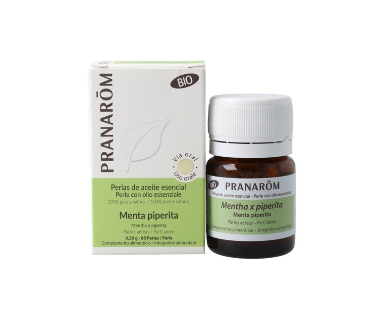 Perlas Menta piperita Bio 60 perlas (Menta) Pranarom