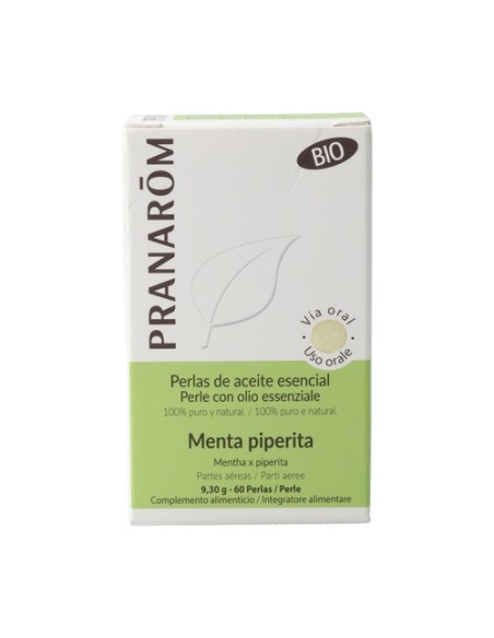 Perlas Menta piperita Bio 60 perlas (Menta) Pranarom