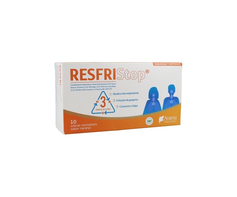 Resfristop Naranja 10 sobres Pharmadiet